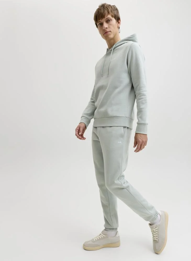 JJ Rebel  Logo Drawstring Regular Fit Sweatpants for Men | Best Price UAE